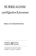 Tapa de Surrealism and Quebec literature