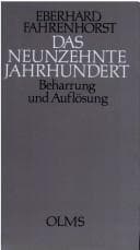 Tapa de Das neunzehnte Jahrhundert
