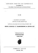 Tapa de Amour, mariage et transgressions au Moyen Age