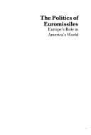 Tapa de The politics of Euromissiles