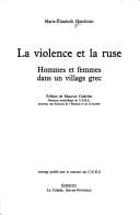 Tapa de La violence et la ruse