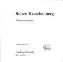 Tapa de Robert Rauschenberg