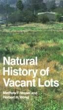 Tapa de A natural history of vacant lots