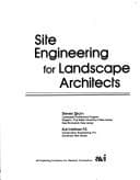 Tapa de Site engineering for landscape architects