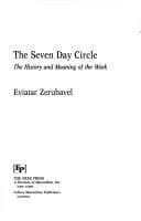 Tapa de The seven day circle