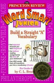 Tapa de The Princeton Review word smart junior