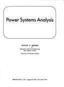 Tapa de Power systems analysis