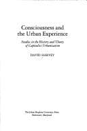 Tapa de Consciousness and the urban experience