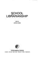Tapa de School librarianship