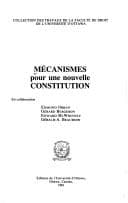 Tapa de M©♭canismes pour une nouvelle constitution