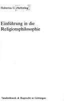 Tapa de Einführung in die Religionsphilosophie