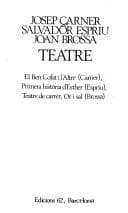 Tapa de Teatre