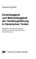 Tapa de Einsträngigkeit und Mehrsträngigkeit der Handlungsführung in literarischen Texten