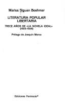 Tapa de Literatura popular libertaria