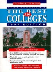 Tapa de PR Student Advantage Guide to the Best 310 Colleges, 1997 ed