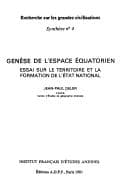 Tapa de Genèse de l'espace équatorien