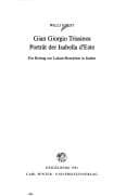Tapa de Gian Giorgio Trissinos Porträt der Isabella d'Este