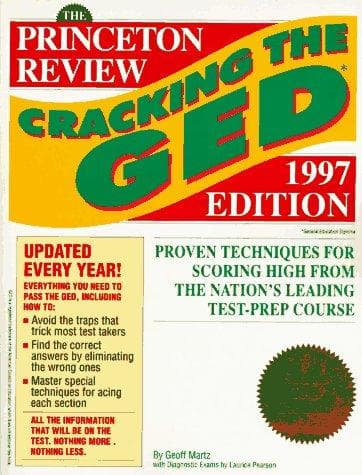 Tapa de Cracking the GED