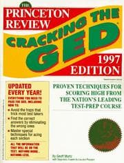 Tapa de Cracking the GED