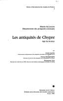 Tapa de Les antiquités de Chypre