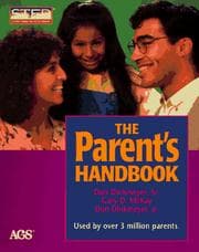 Tapa de The parent's handbook : systematic training for effective parenting