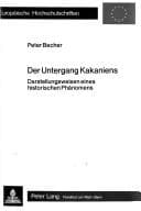 Tapa de Der Untergang Kakaniens
