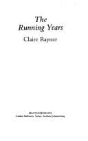 Tapa de The running years