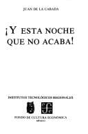 Tapa de Y esta noche que no acaba!