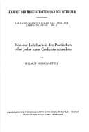 Tapa de Autor Nachlass Erben