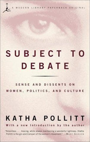 Tapa de Subject to debate