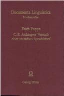 Tapa de C.F. Aichingers "Versuch einer teutschen Sprachlehre"