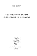 Tapa de Il noviziato critico del Tenca e il suo interesse per la narrativa