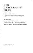 Tapa de Der Unbekannte Islam