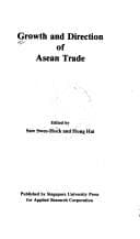 Tapa de Growth and direction of Asean trade