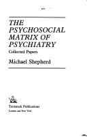 Tapa de The psychosocial matrix of psychiatry