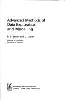 Tapa de Advanced methods of data exploration and modelling