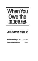Tapa de When you owe the IRS