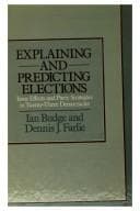 Tapa de Explaining and predicting elections