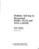 Tapa de Problem solving in structured programmingin BASIC PLUS