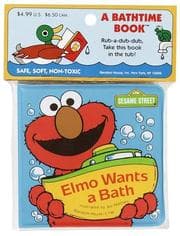 Tapa de Elmo Wants a Bath (Bath Book)