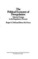 Tapa de The political economy of deregulation