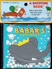 Tapa de Babar's bath book