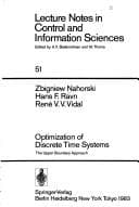 Tapa de Optimization of discrete time systems