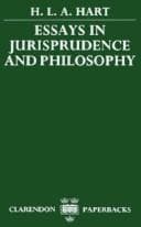 Tapa de Essays in jurisprudence and philosophy