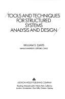 Tapa de Tools and techniques for structured systems analysisand design
