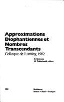 Tapa de Approximations diophantiennes et nombres transcendants