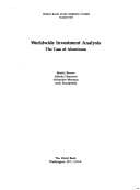 Tapa de Worldwide investment analysis