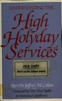 Tapa de Understanding the High Holyday services