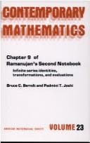 Tapa de Chapter 9 of Ramanujan's second notebook