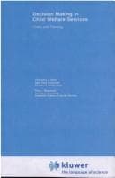 Tapa de Decision making in child welfare services